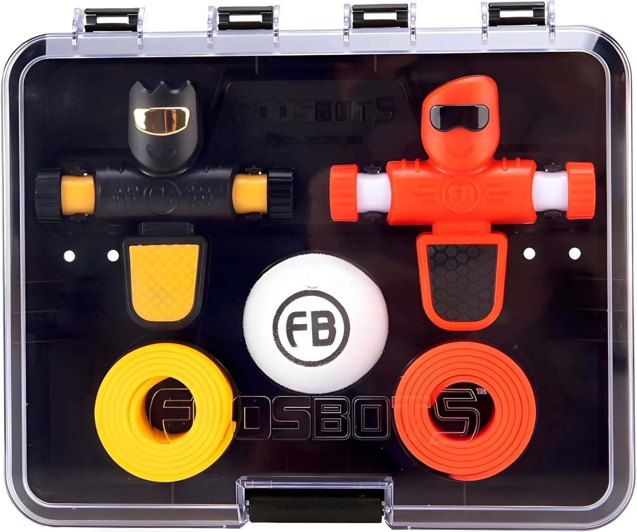 Fat Brain Foosbots 2-Pack – Fast-Paced Football-Themed 2-Player Tabletop Game