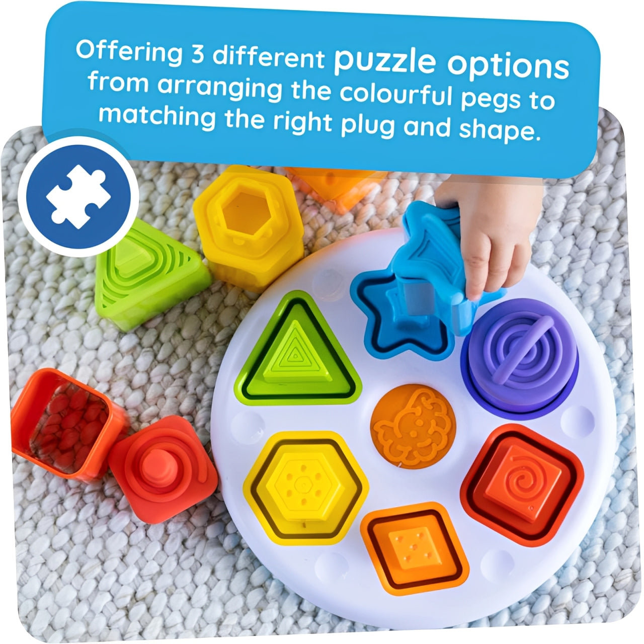 Fat Brain Toys Plugzy – Fun, Stackable, and Creative Play for Kids!