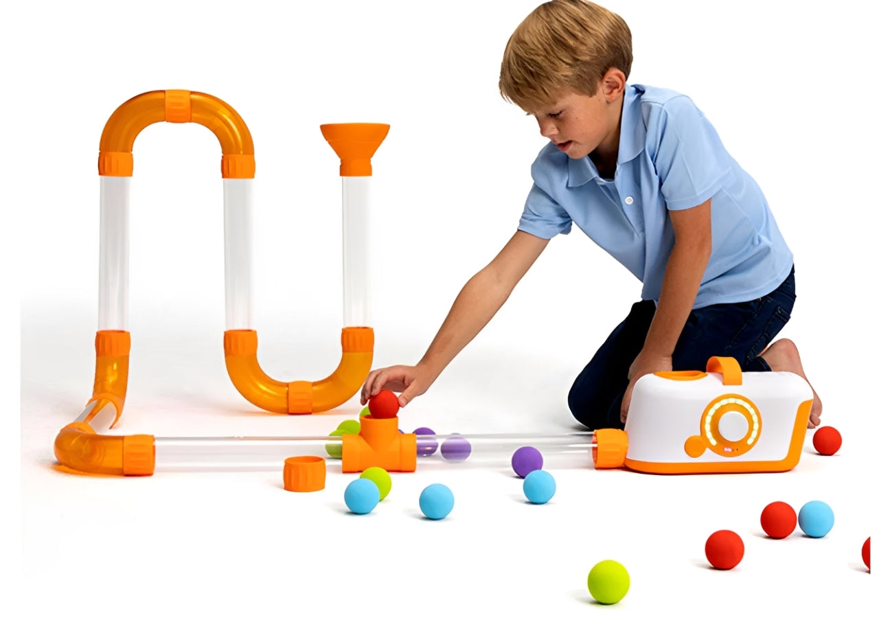 Fat Brain Air Toobz – Air-Powered STEM Toy for Kids 3+ | Fun Science Experiments & Creative Play