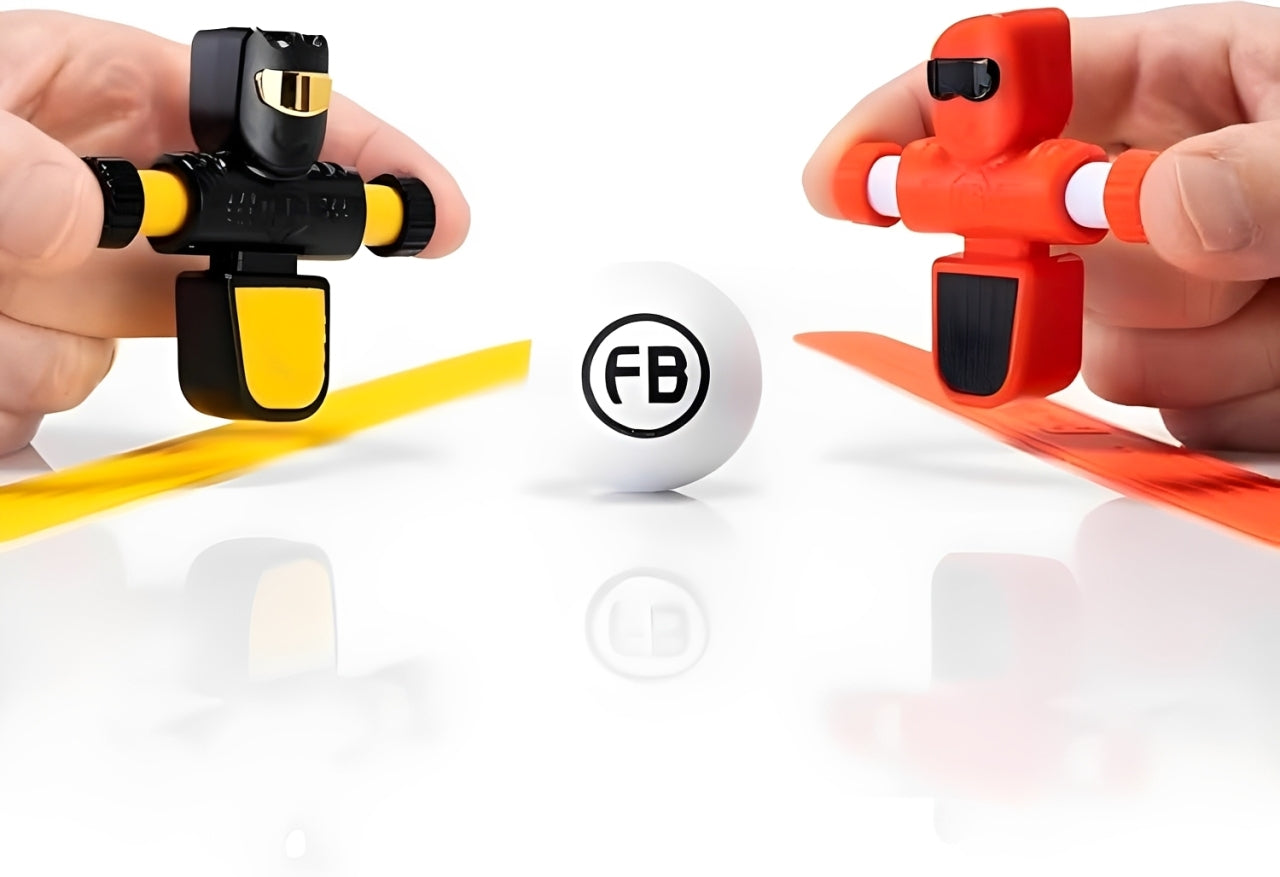 Fat Brain Foosbots 2-Pack – Fast-Paced Football-Themed 2-Player Tabletop Game