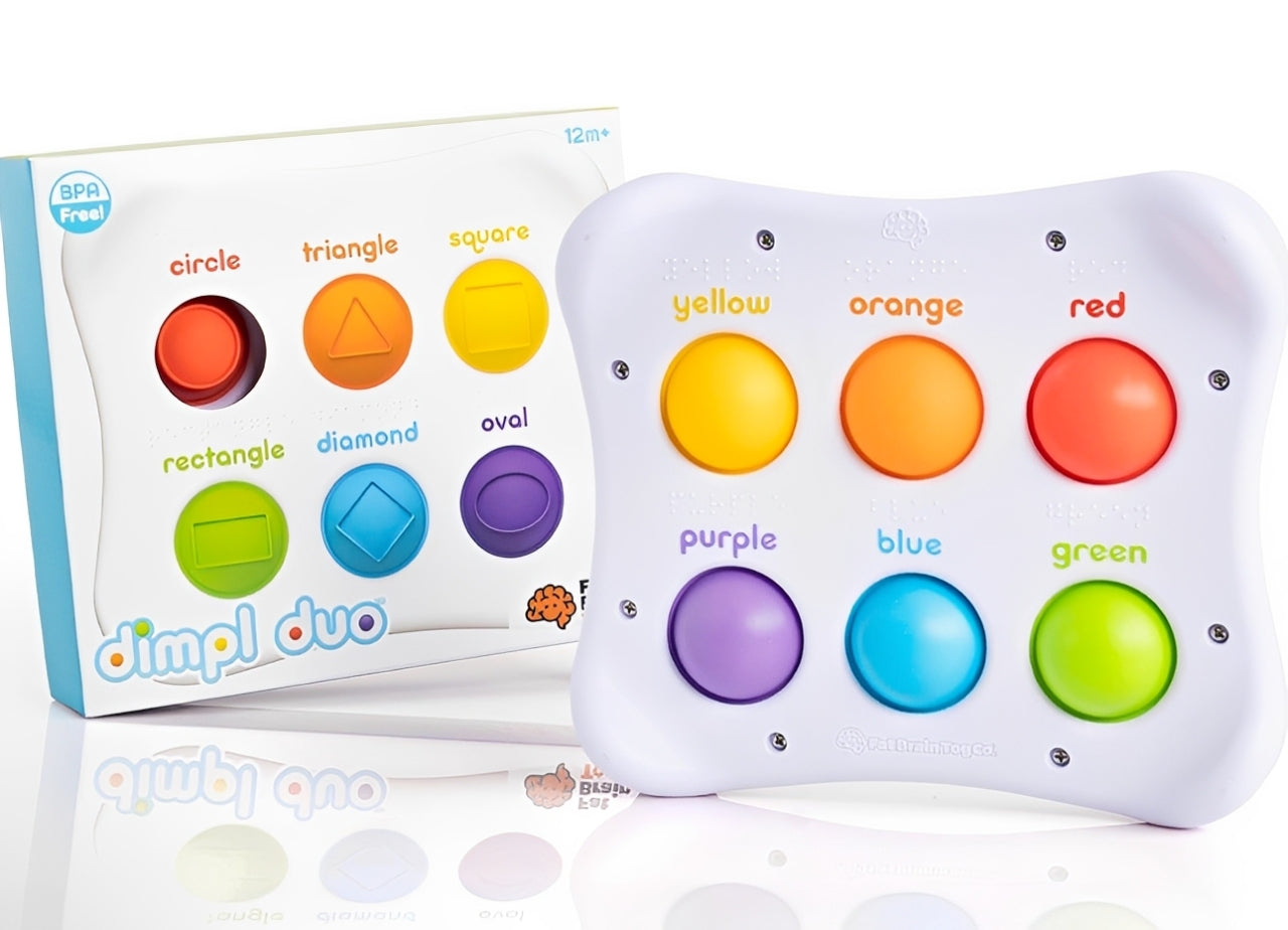 Fat Brain Toys Dimpl Baby Toy – Sensory Fun for 10+ Months – BRAND NEW!